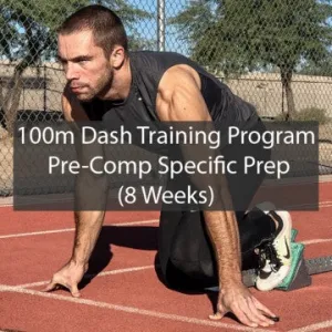 100m Dash Sprint Training Program - 8 Week SPP - ATHLETE.X 2019