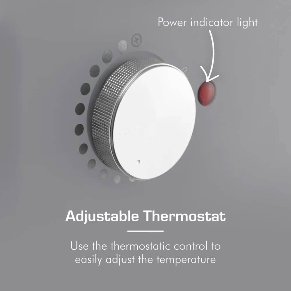1.8kW Retro Flame Effect Heater