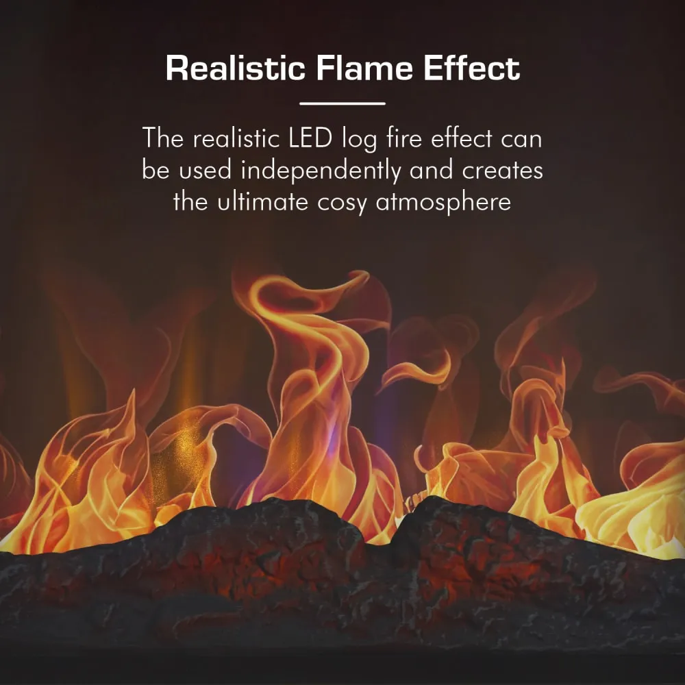 1.8kW Retro Flame Effect Heater