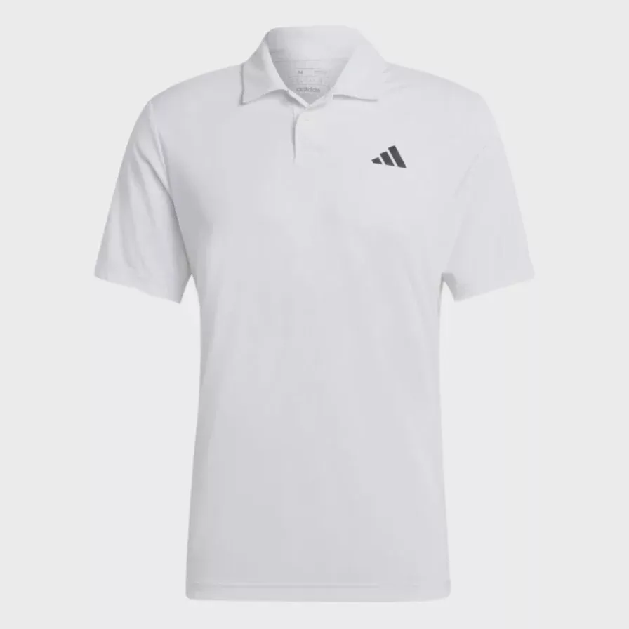 ADIDAS CLUB TENNIS POLO SHIRT - MEN - WHITE