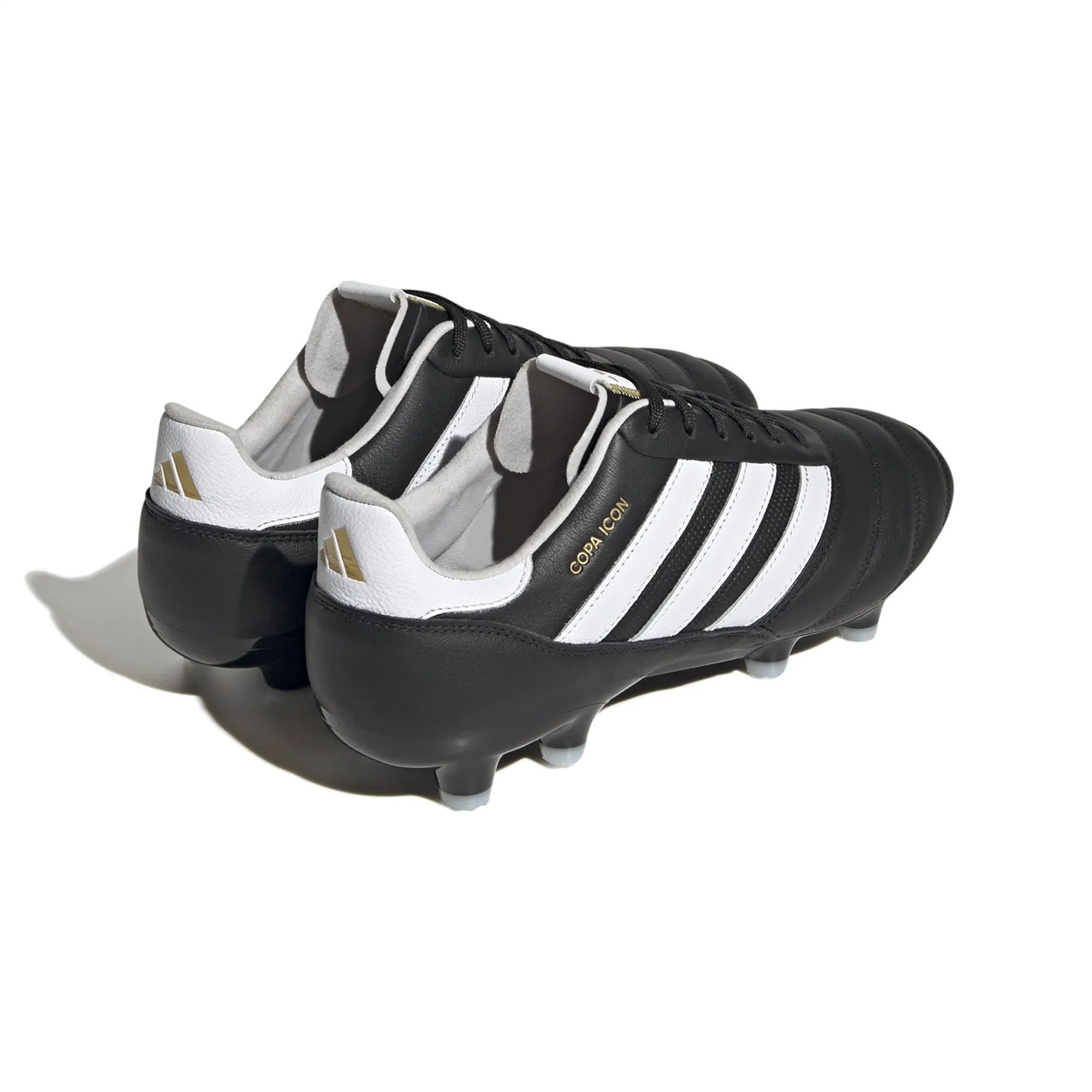 adidas Copa Icon FG Firm Ground Soccer Cleats - Black/White/Gold