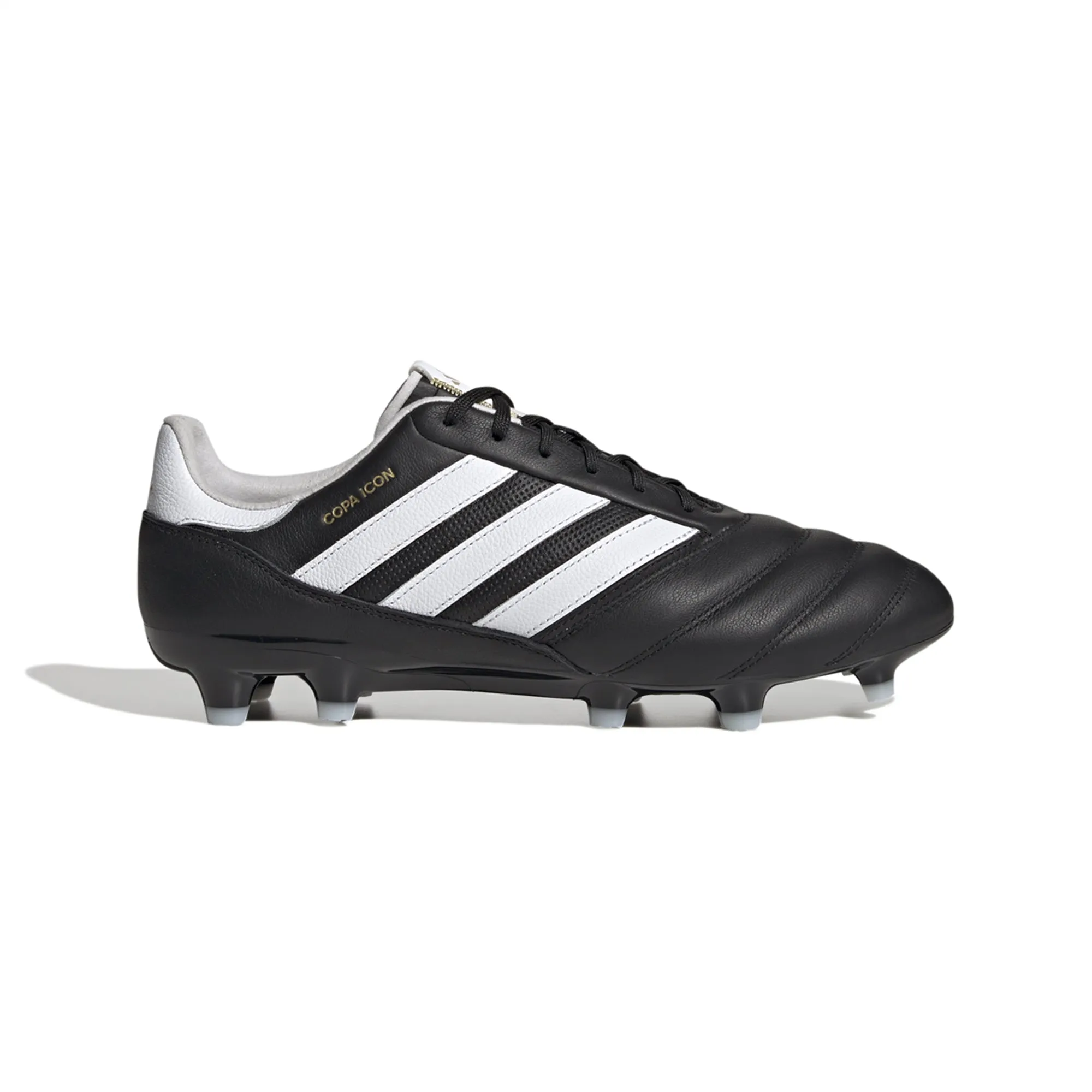 adidas Copa Icon FG Firm Ground Soccer Cleats - Black/White/Gold
