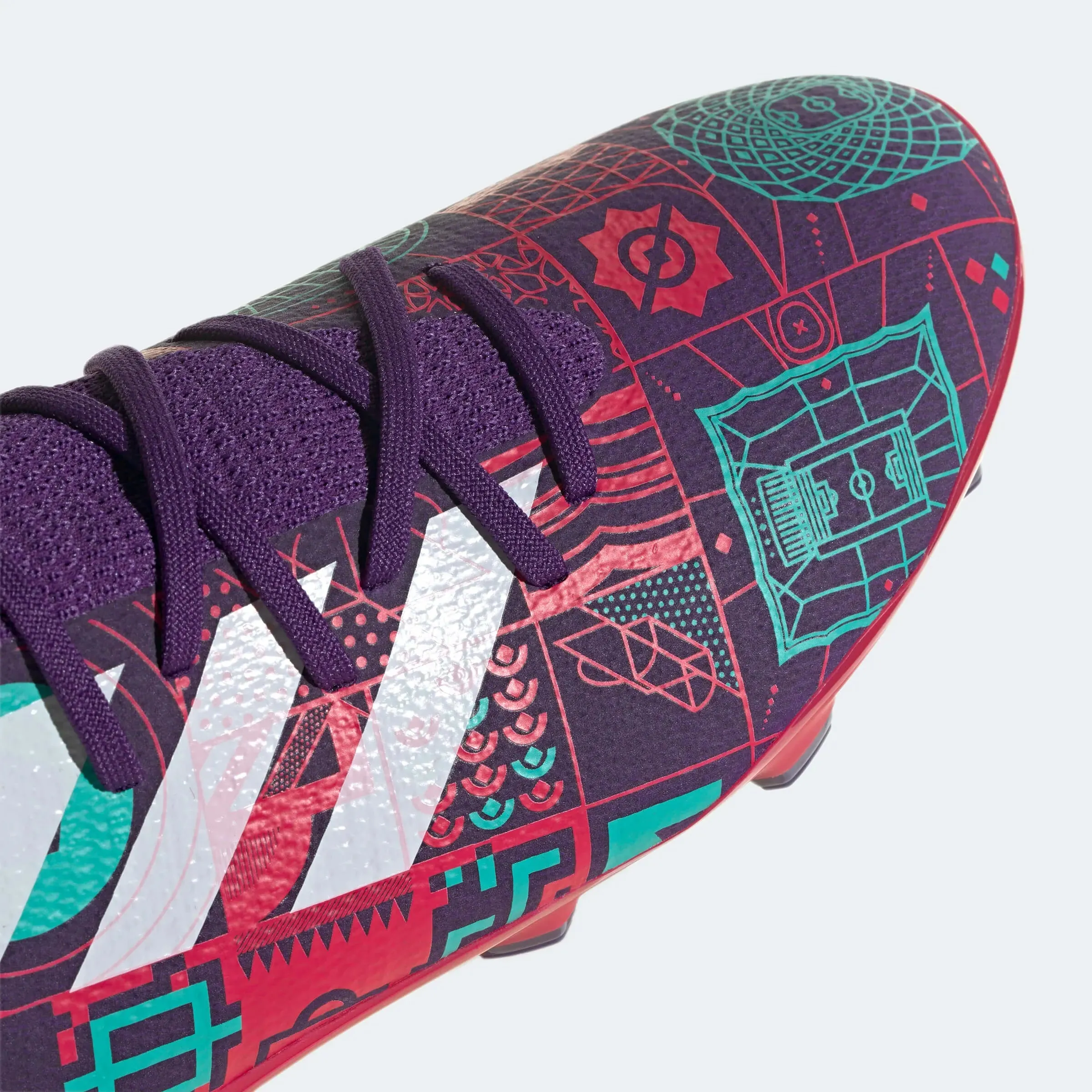 adidas Gamemode Knit FG - Purple-Ruby Red