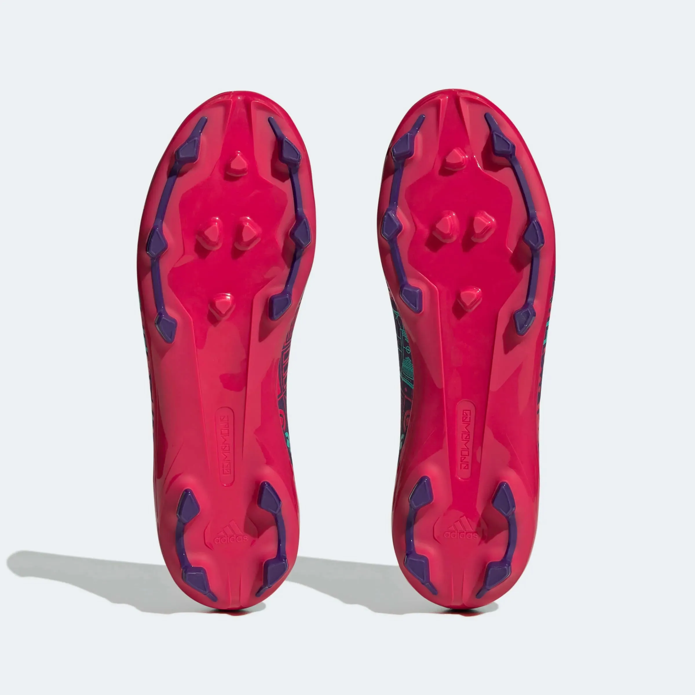 adidas Gamemode Knit FG - Purple-Ruby Red