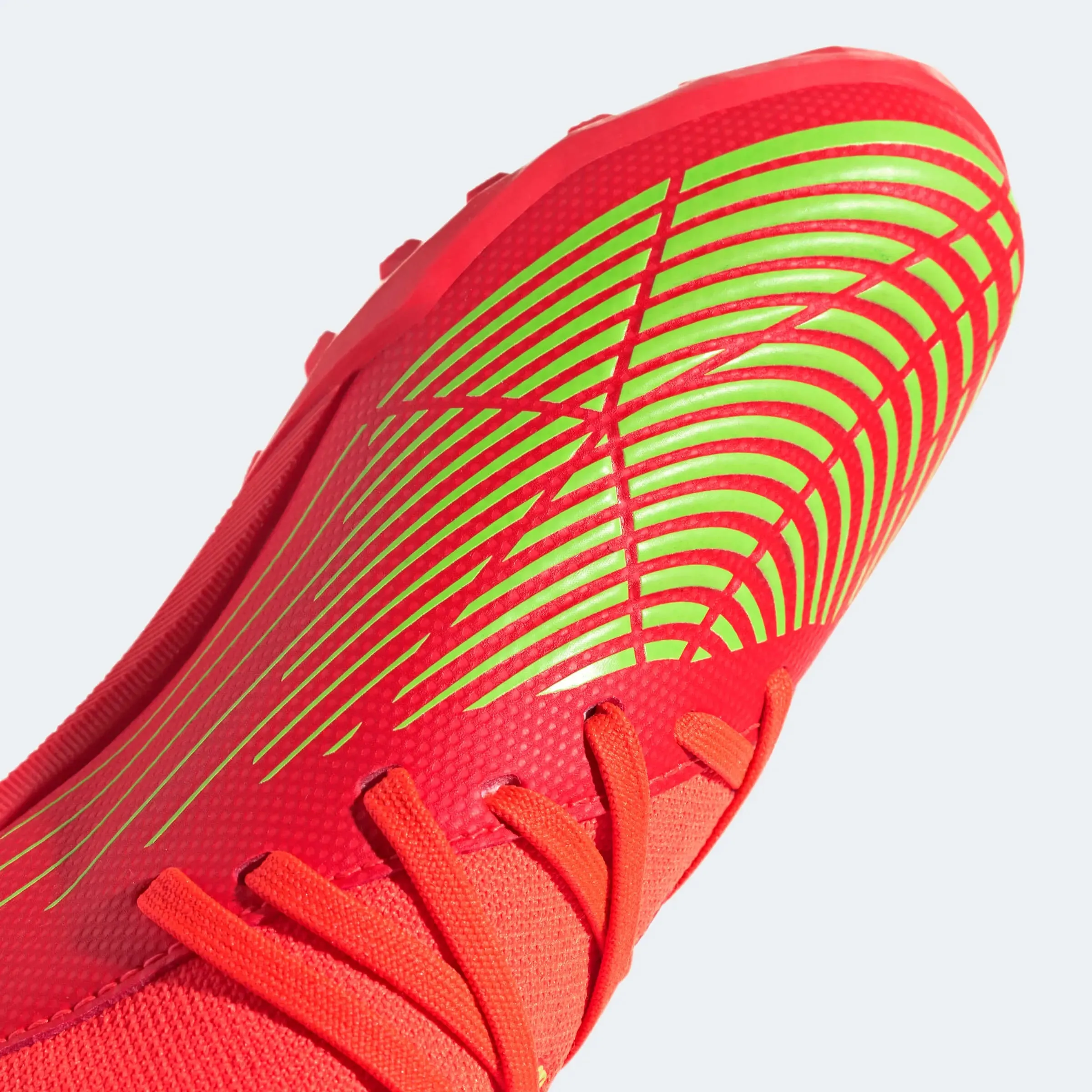 adidas JR Predator Edge .3 Turf - Solar Red-Solar Green