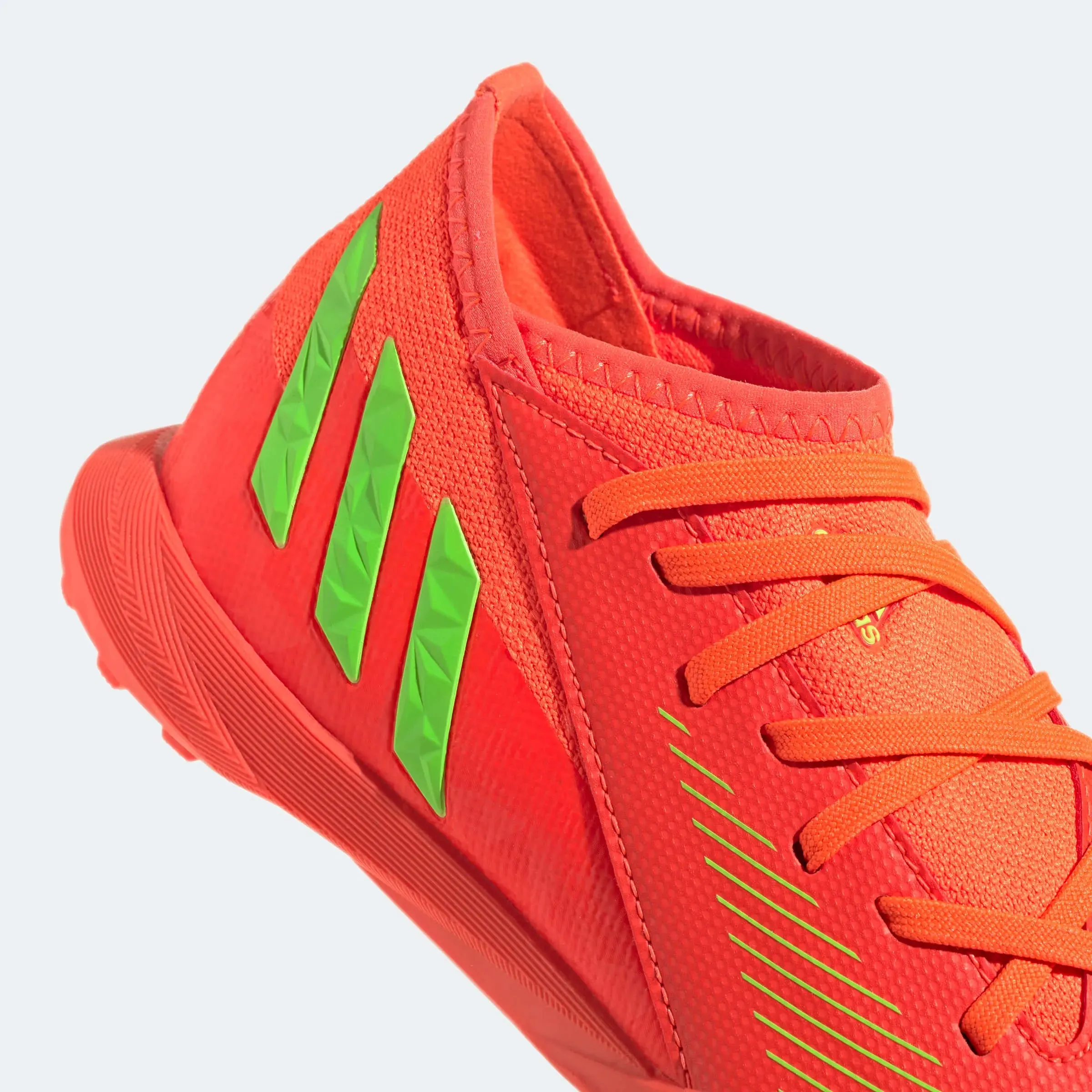 adidas JR Predator Edge .3 Turf - Solar Red-Solar Green