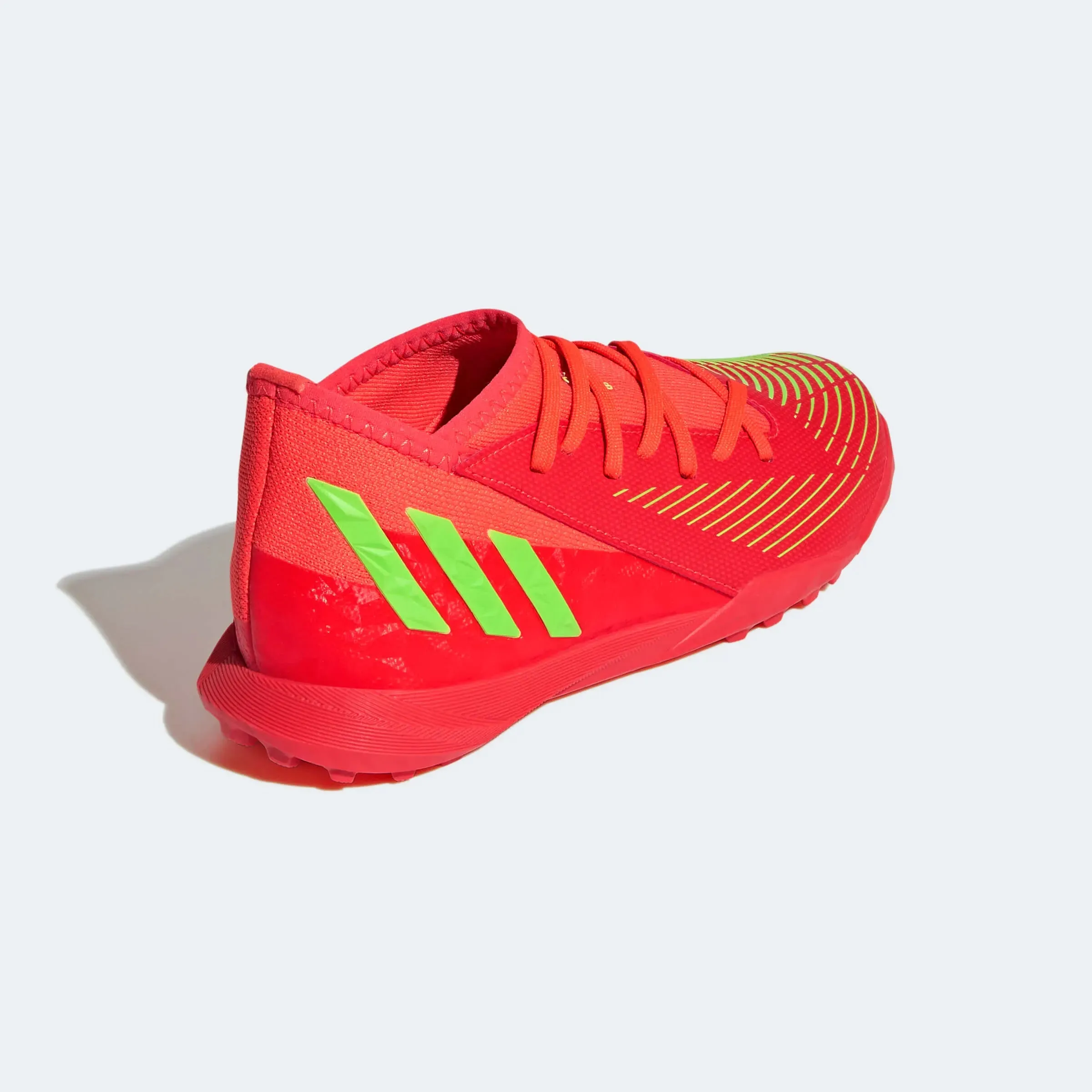 adidas JR Predator Edge .3 Turf - Solar Red-Solar Green