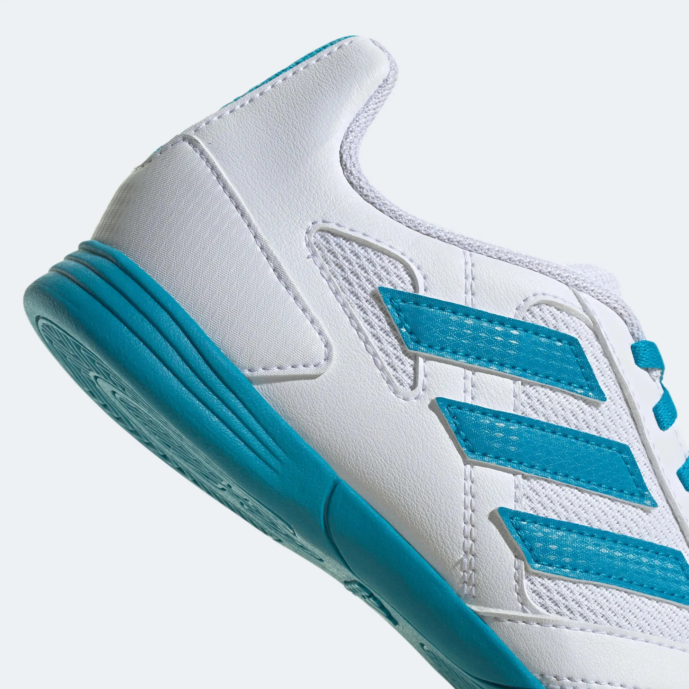 adidas Jr Super Sala 2 J - White - Aqua