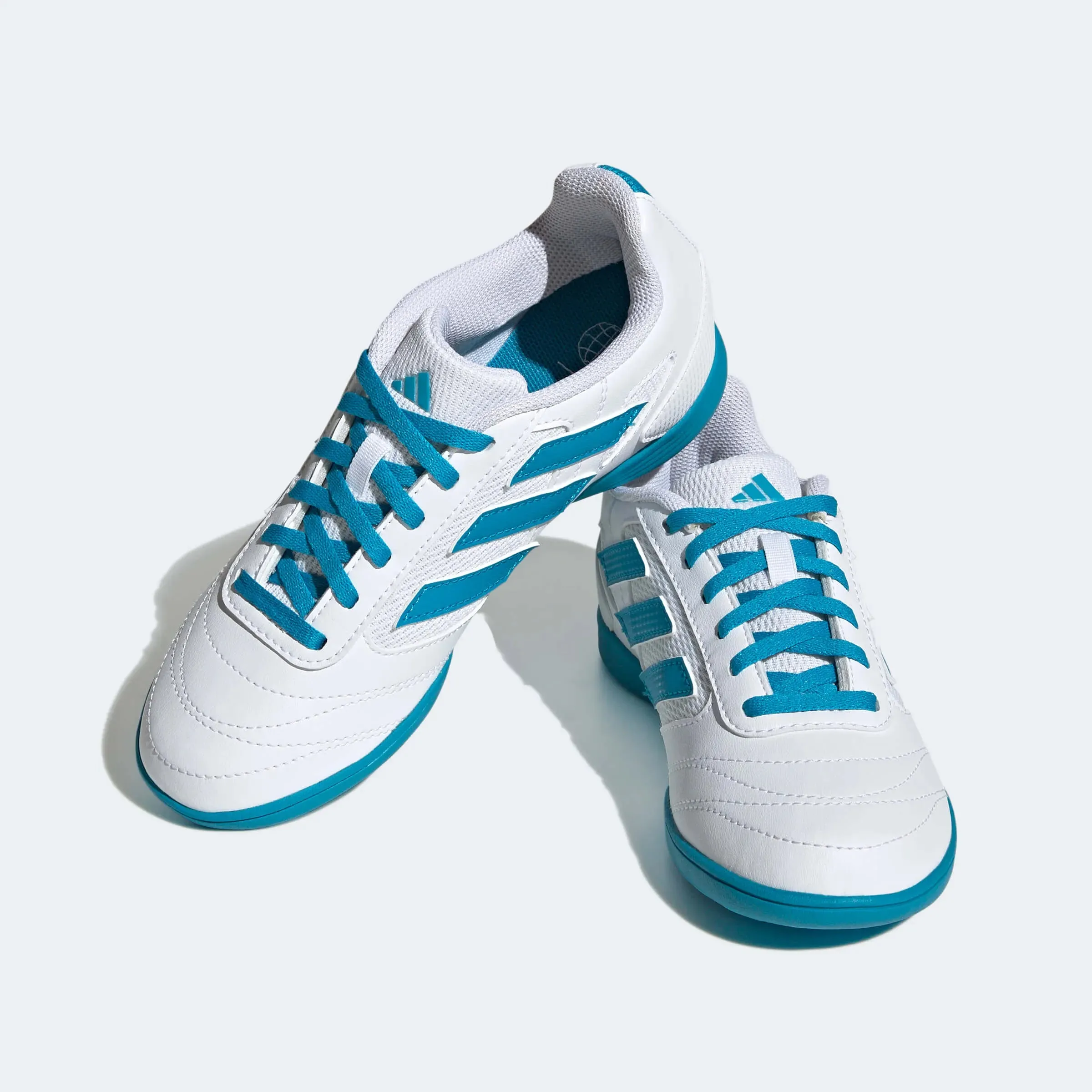 adidas Jr Super Sala 2 J - White - Aqua