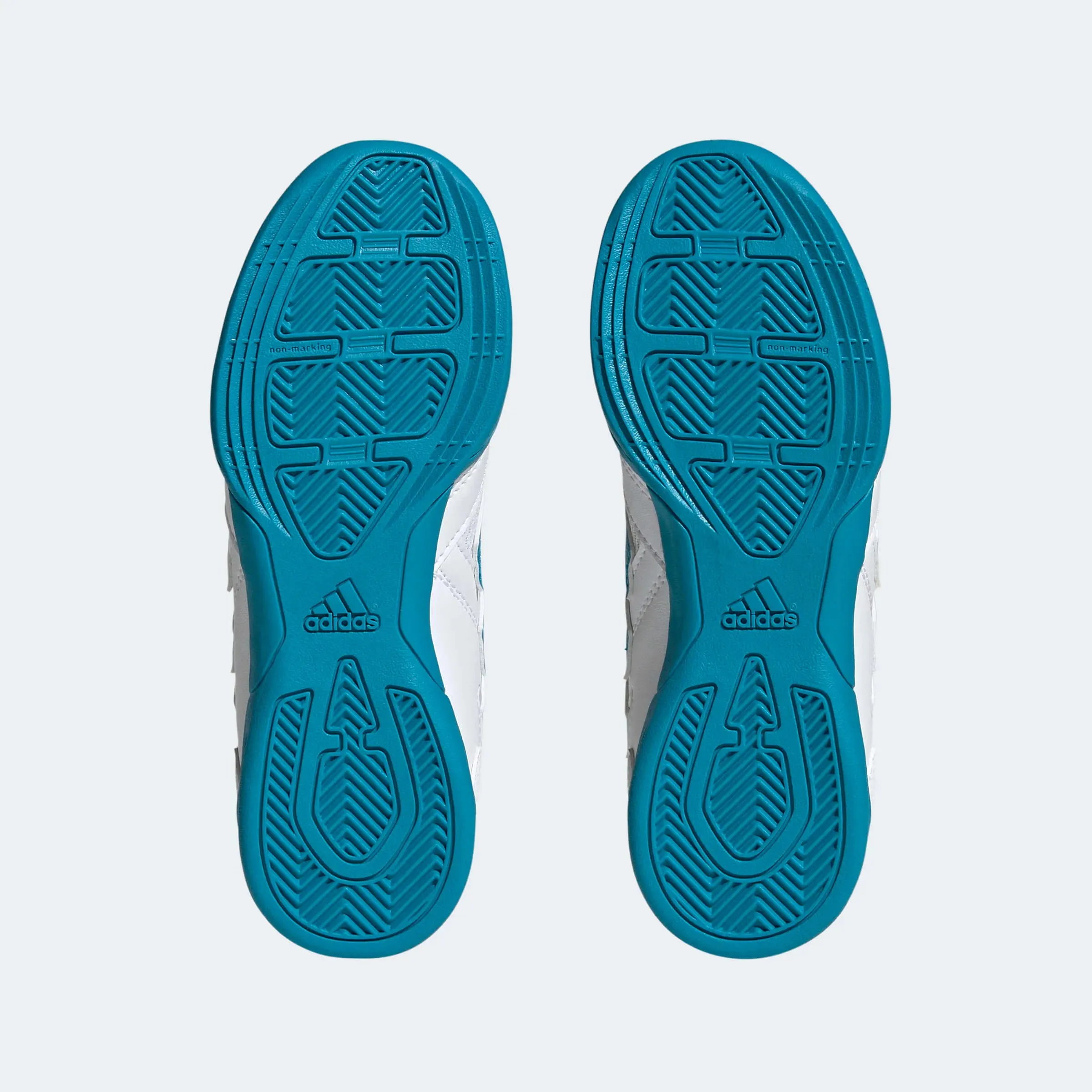 adidas Jr Super Sala 2 J - White - Aqua
