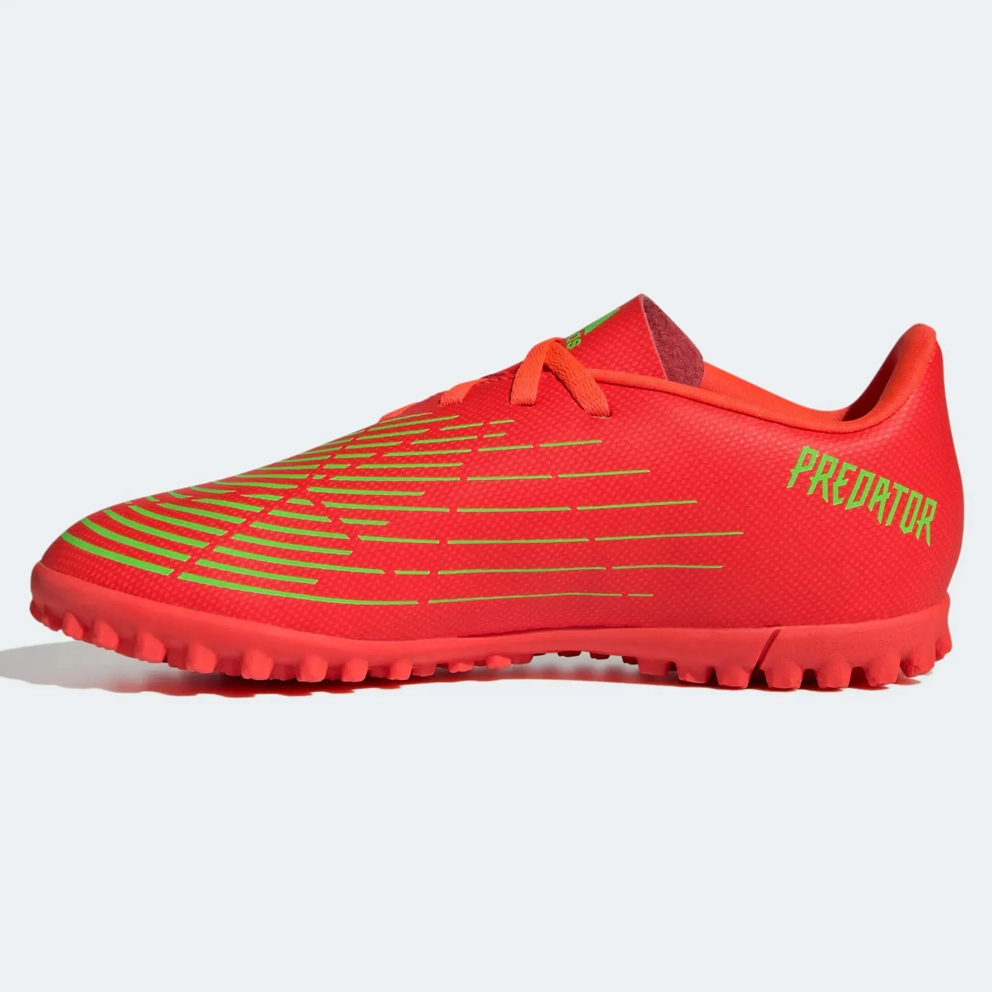 adidas Kids Predator Edge .4 Turf - Solar Red-Solar Green