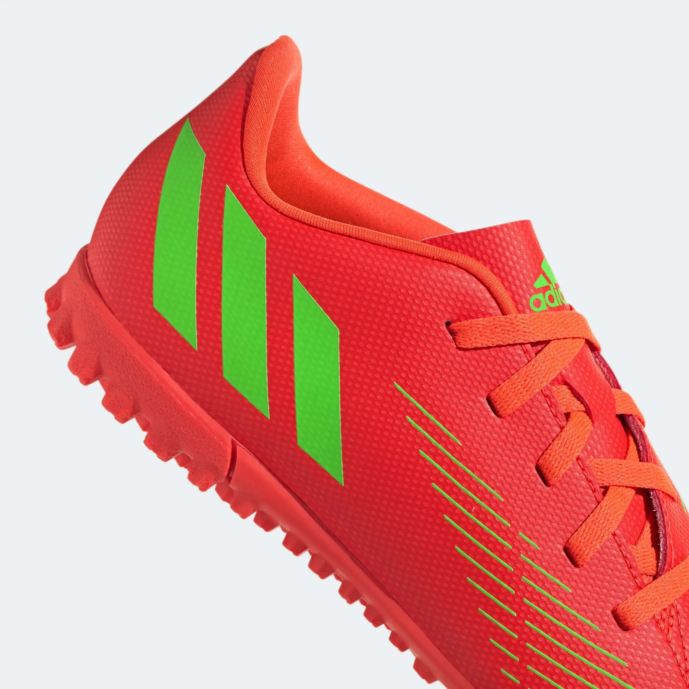 adidas Kids Predator Edge .4 Turf - Solar Red-Solar Green