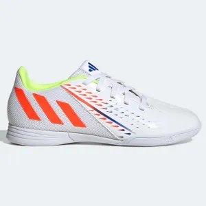 adidas Kids Predator Edge.4 IN Sala J - White-Yellow-Blue