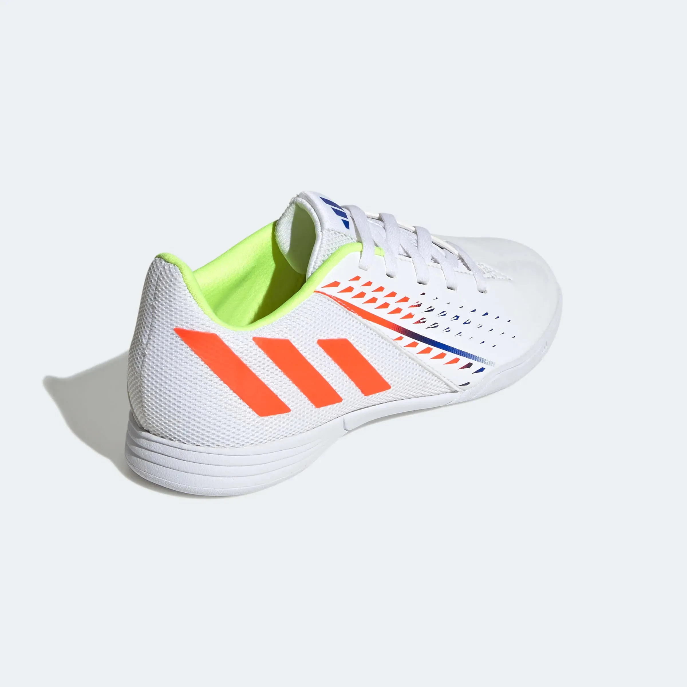 adidas Kids Predator Edge.4 IN Sala J - White-Yellow-Blue