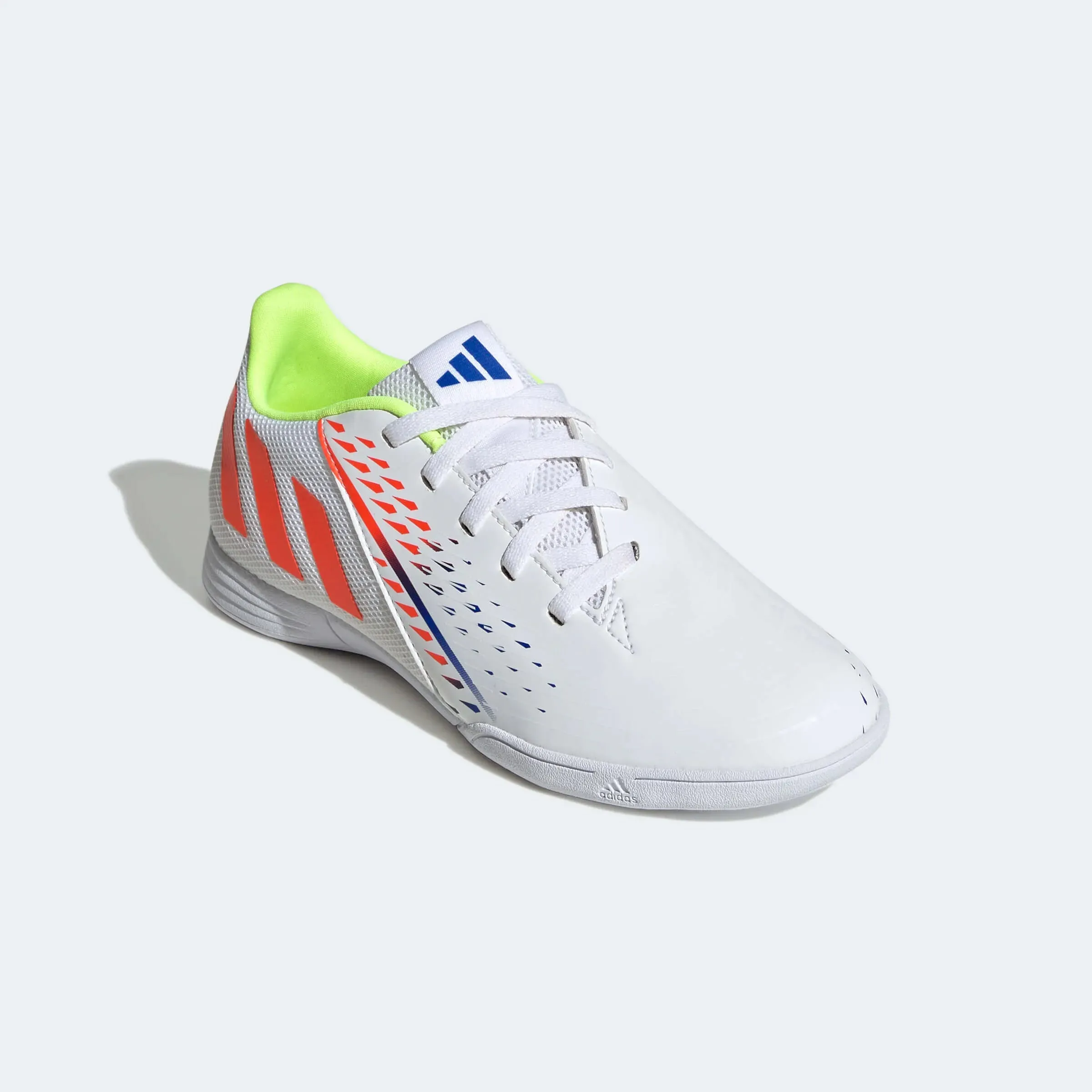 adidas Kids Predator Edge.4 IN Sala J - White-Yellow-Blue