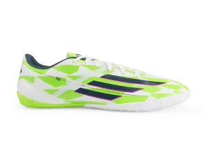 adidas Men's F10 Indoor Soccer Shoes White