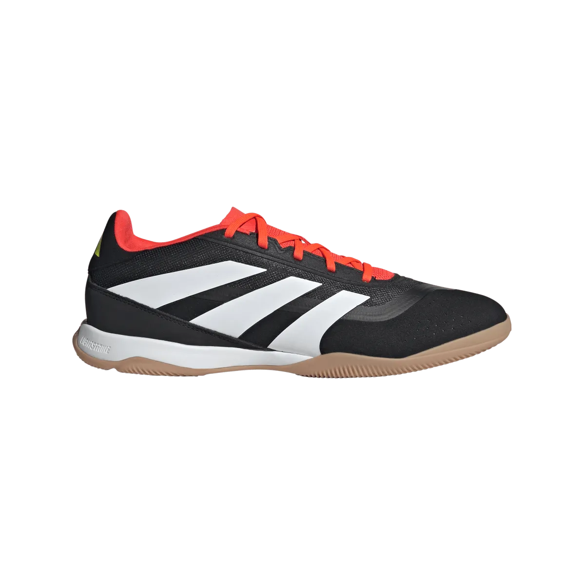 adidas Predator League IN Adult Indoor Soccer Shoe IG5456 Core Black/White/Solar Red
