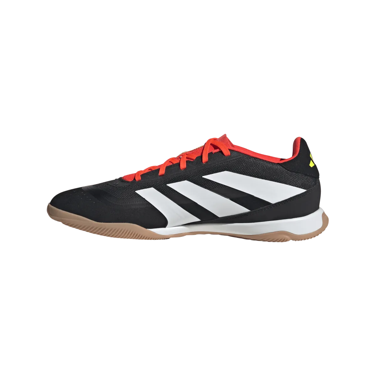 adidas Predator League IN Adult Indoor Soccer Shoe IG5456 Core Black/White/Solar Red