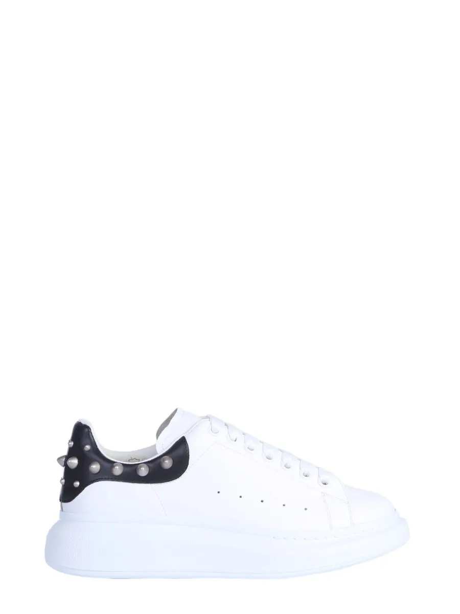 Alexander McQueen Studded Oversized Lace-Up Sneakers