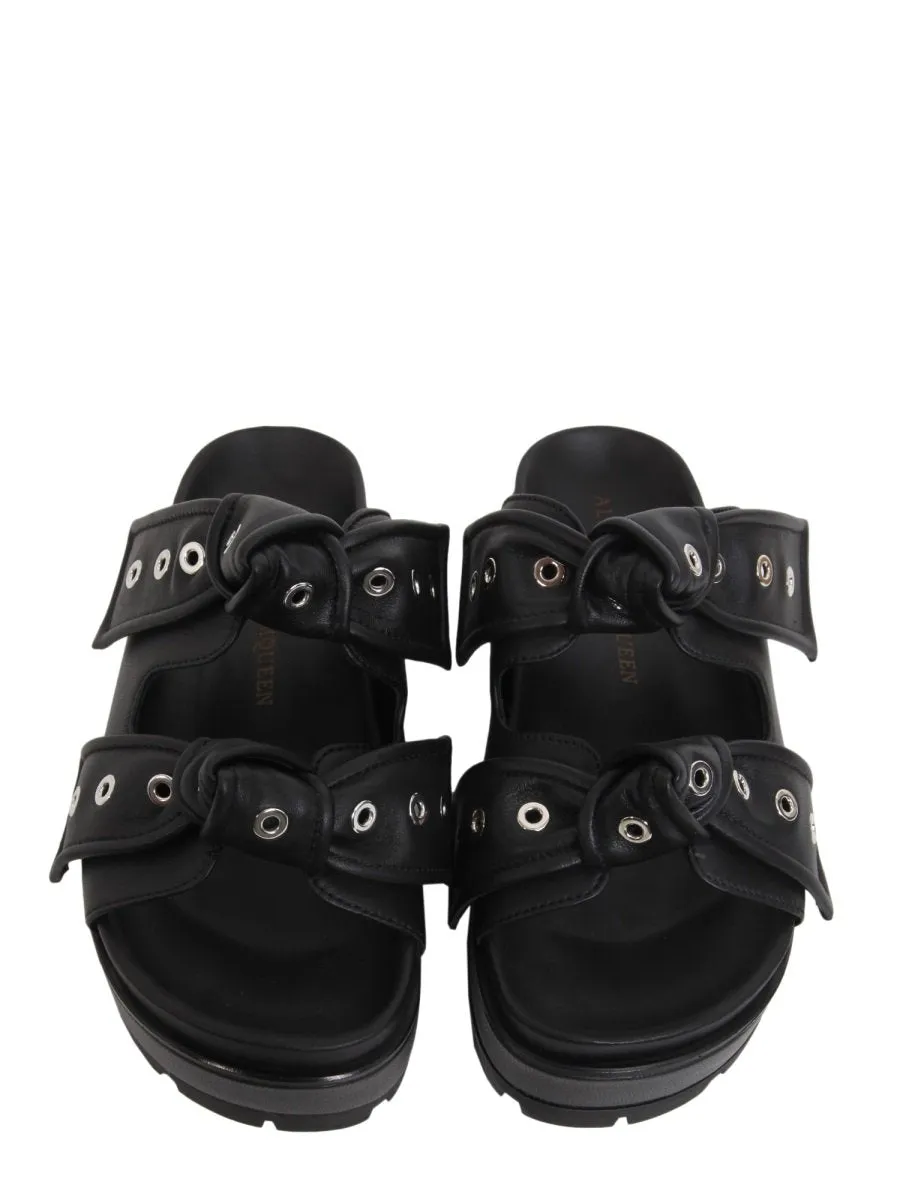 Alexander McQueen Studded Platform Sandals