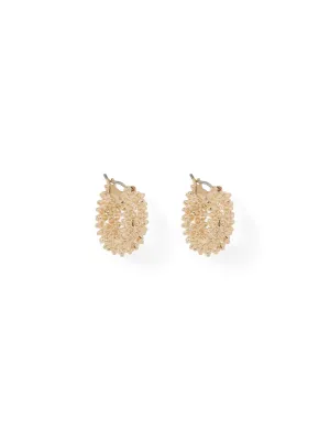 Alora Studded Mini Hoop Earrings