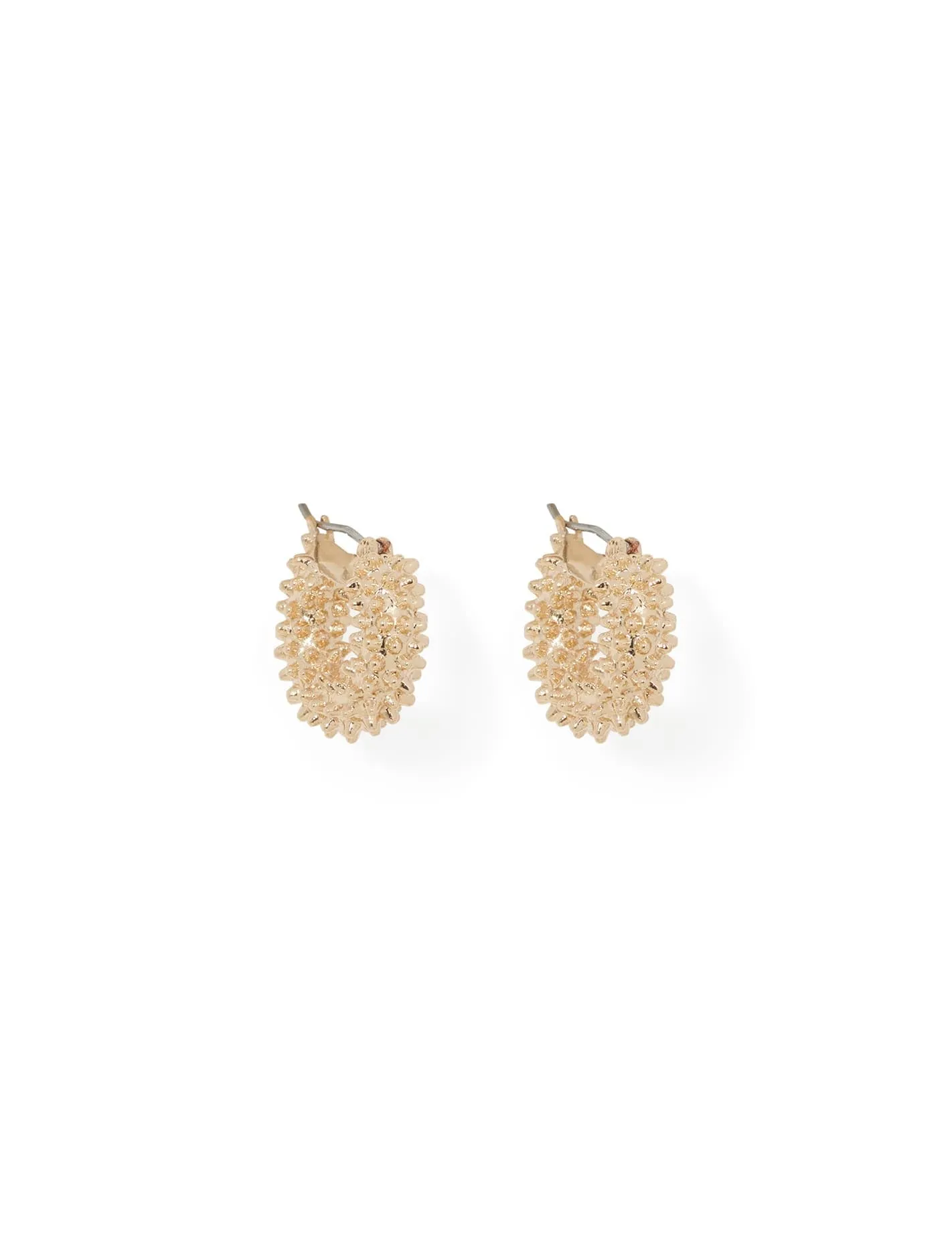 Alora Studded Mini Hoop Earrings