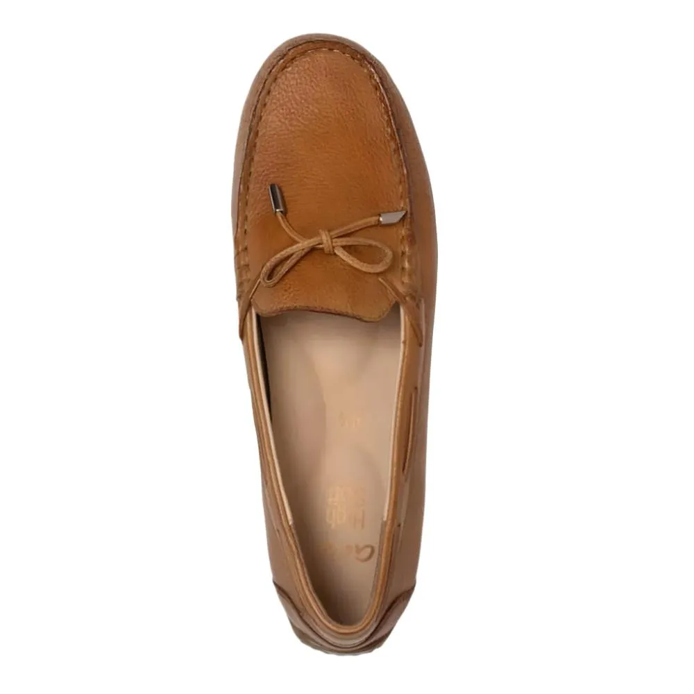 Ara Women's Amarillo Driving Moccasin Caramel Calf