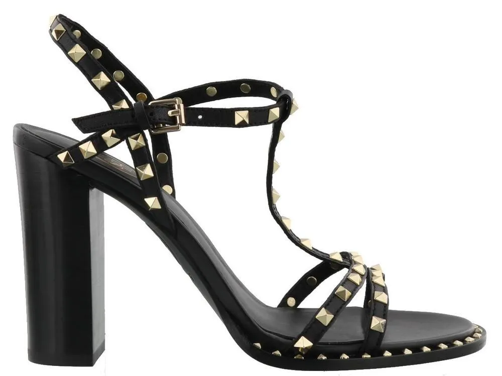 Ash Studded Lips Sandals