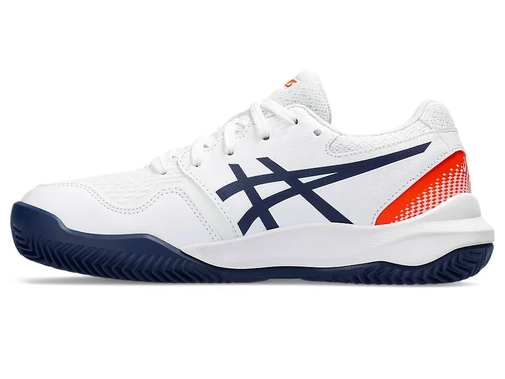 Asics Gel-Resolution 9 Junior (White/Blue Expanse)