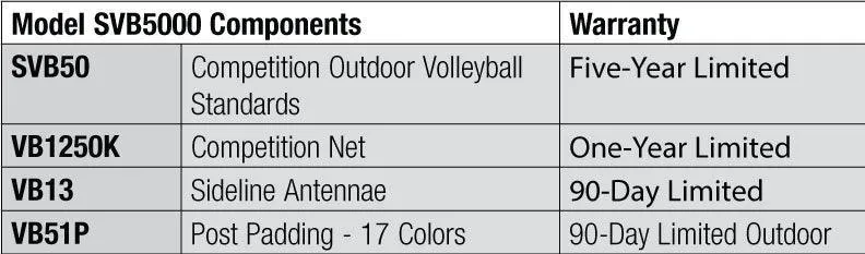 Bison 28' Official Beach Volleyball Net