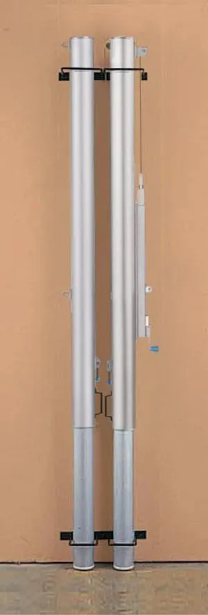 Bison Volleyball Wall Mounted Post Storage Brackets