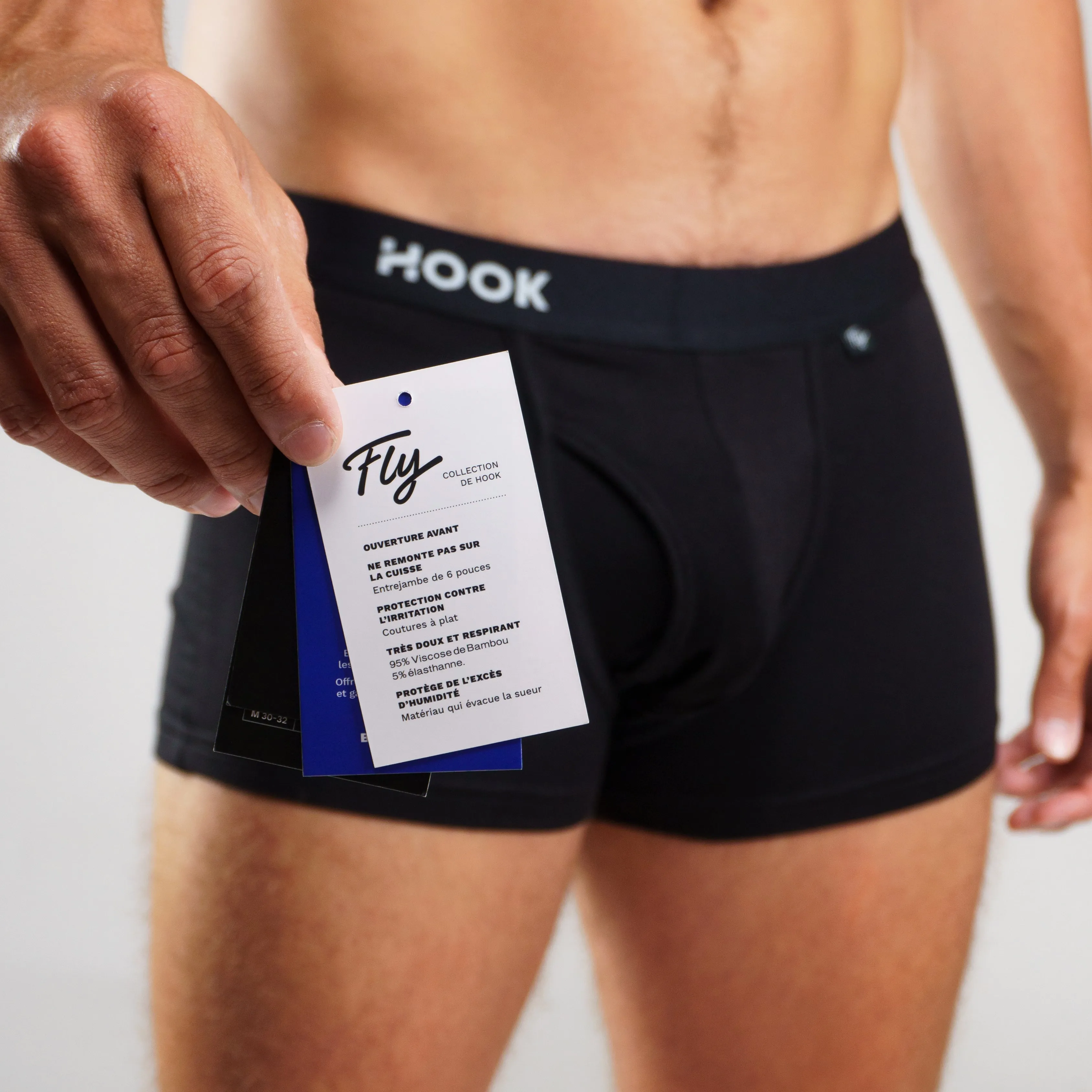 Boxer court Fly : Jet Black