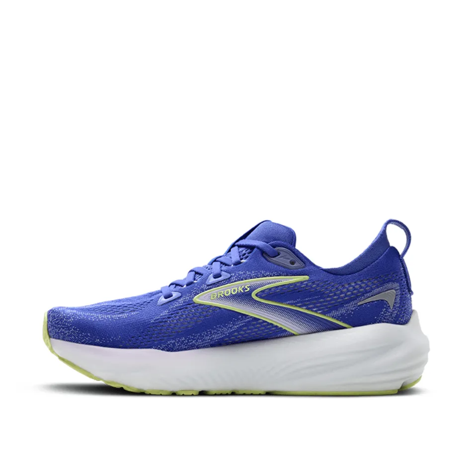 Brooks Women's Glycerin GTS 22 Running Shoes in Amparo Blue/Hyper Iris/Yellow SS25