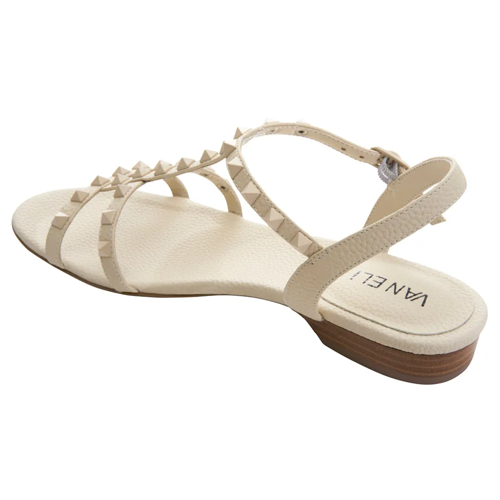 Brunel Studded Flat Strappy Sandals