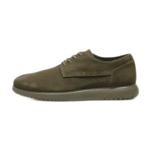 Calvin Klein Casual Lace Ups Leather Green Colour For Men