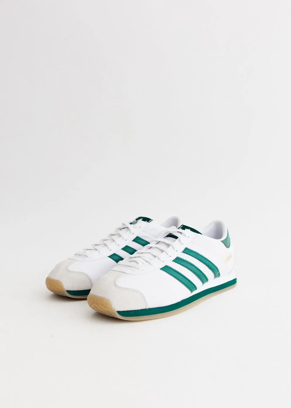 Country Japan 'White Collegiate Green' Sneakers