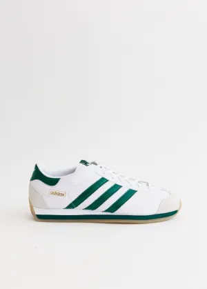 Country Japan 'White Collegiate Green' Sneakers