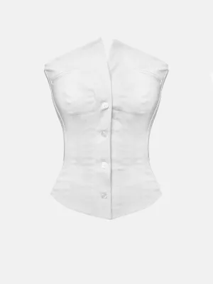 Court Corset Virgin White