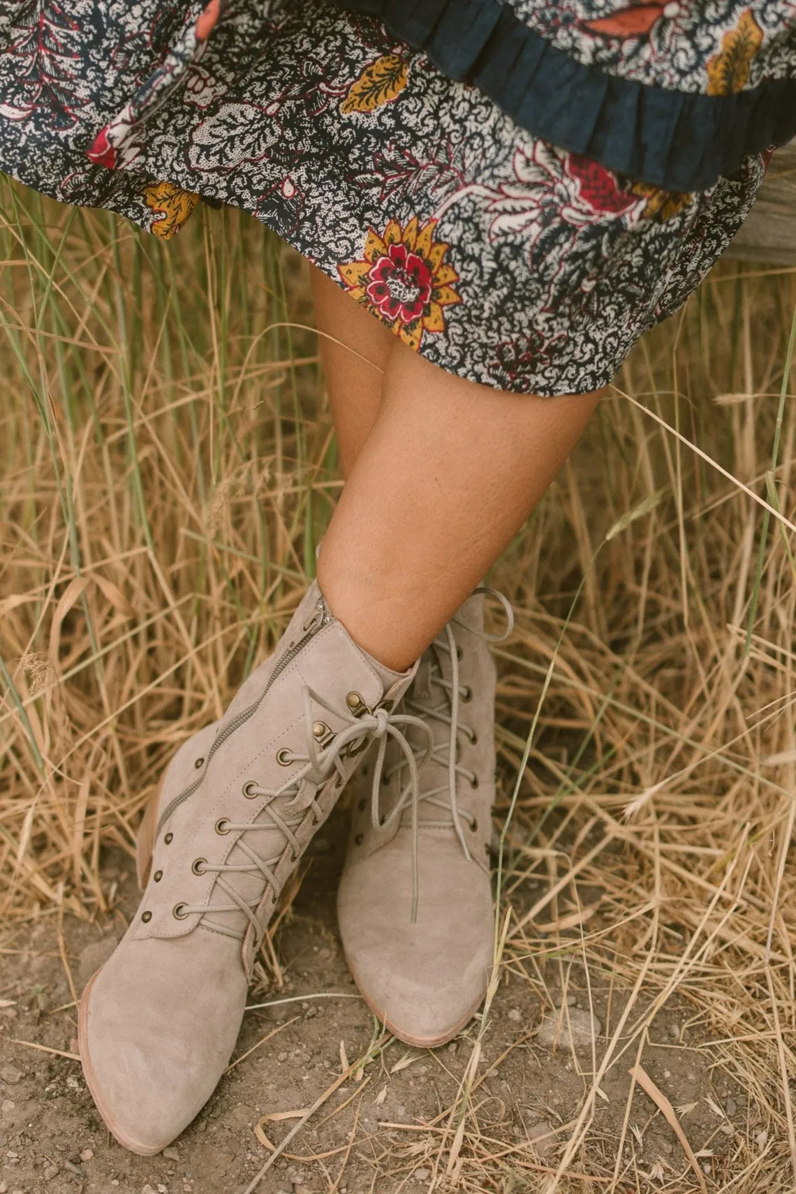 Darcy Lace Up Studded Boot - FINAL SALE