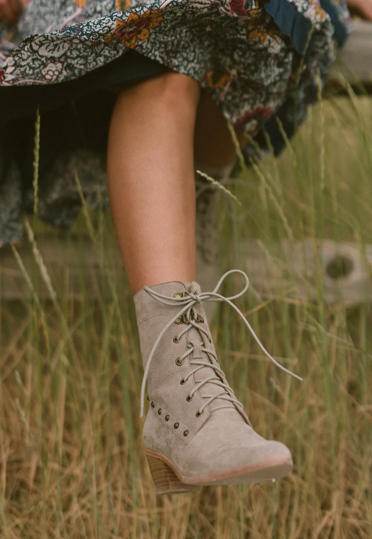 Darcy Lace Up Studded Boot - FINAL SALE
