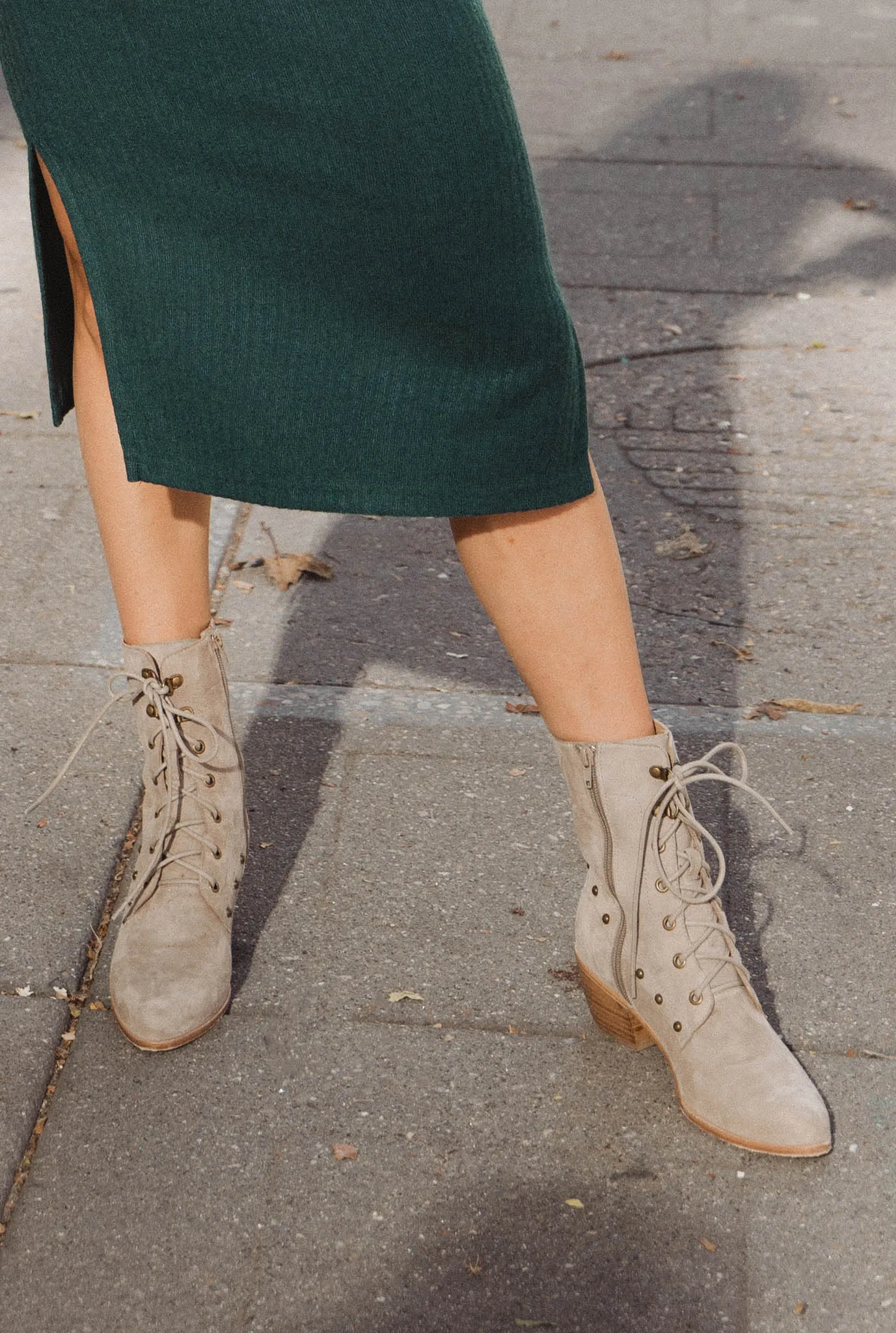 Darcy Lace Up Studded Boot - FINAL SALE