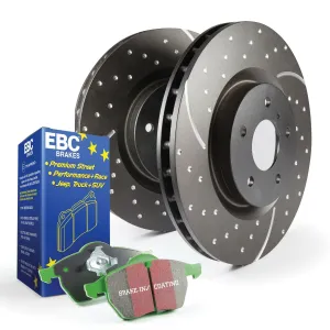 EBC Brakes S10KF1419 S10 Kits Greenstuff 2000 and GD Rotors