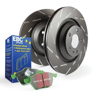 EBC Brakes S2KR1104 S2 Kits Greenstuff 2000 and USR Rotors