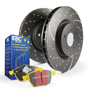 EBC Brakes S5KR1478 S5 Kits Yellowstuff And GD Rotors