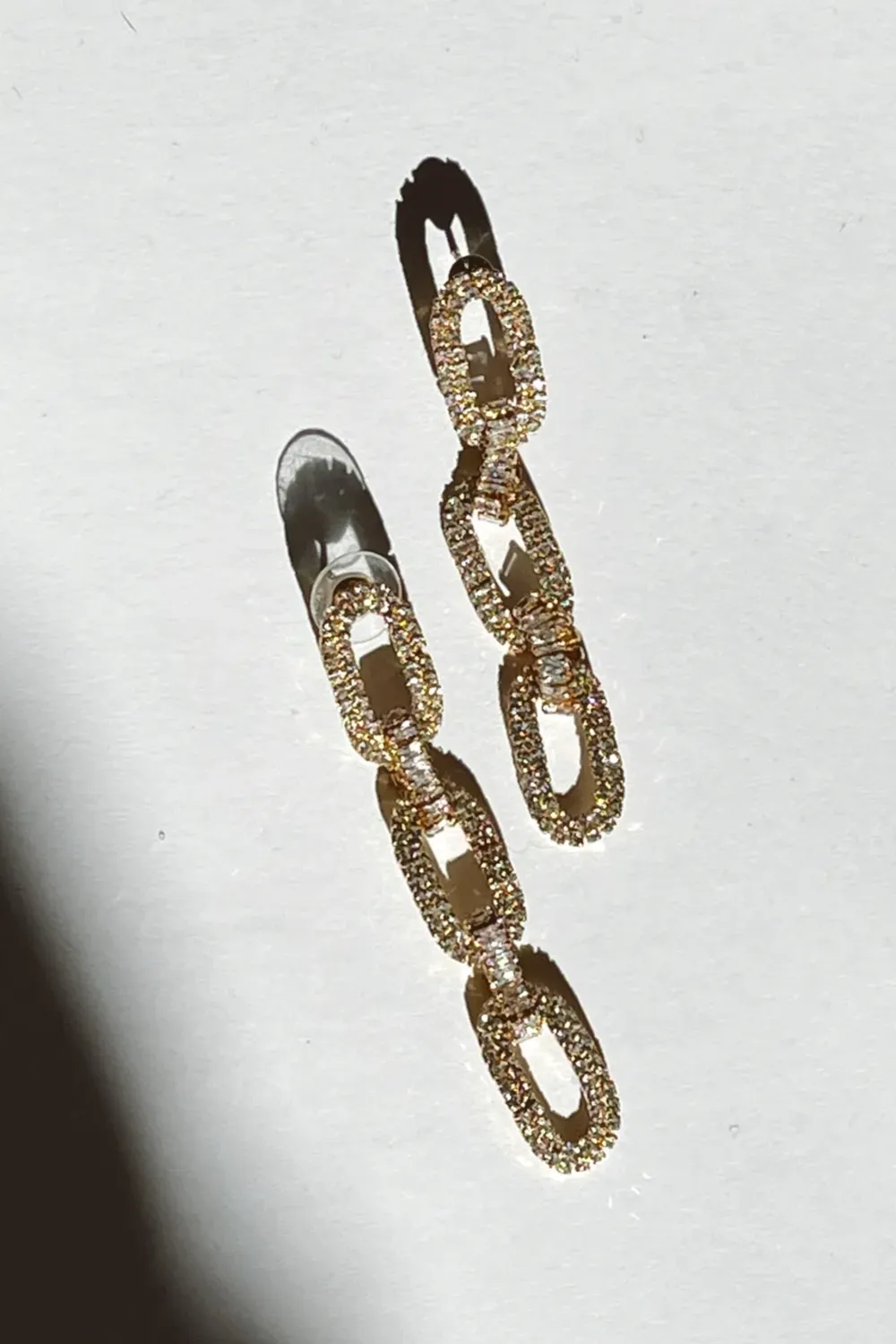 EVER AFTER GOLD STATEMENT EARRING