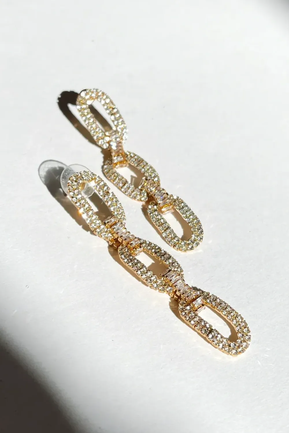 EVER AFTER GOLD STATEMENT EARRING