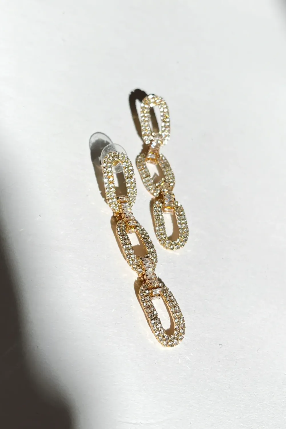 EVER AFTER GOLD STATEMENT EARRING