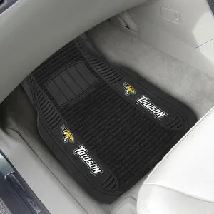 Fanmats Towson Tigers 2 Piece Deluxe Car Mat Set