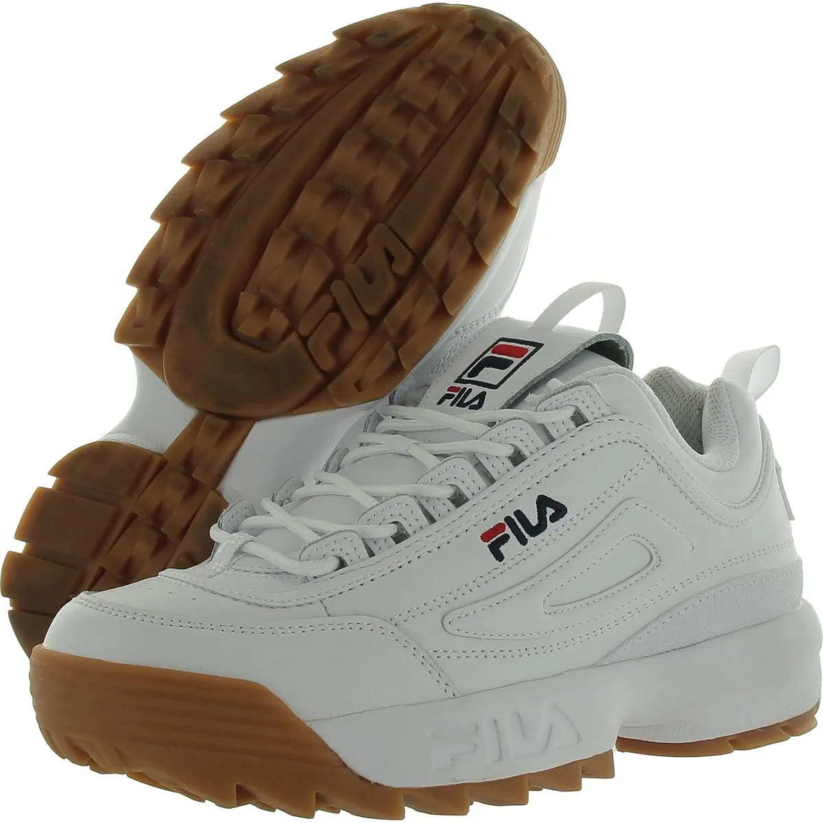 Fila Womens disruptorIIpremium Lace Up Trainers Running & Training Shoes