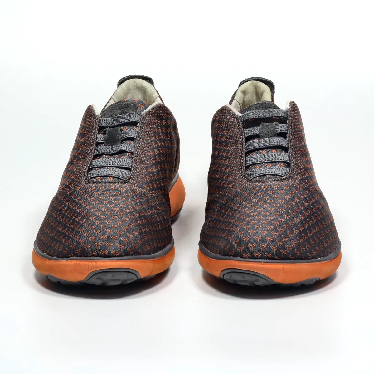 Geox Casual Lace Ups Fabric Orange Colour For Men